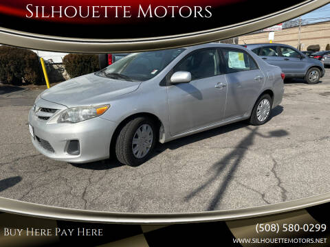 2011 Toyota Corolla for sale at Silhouette Motors in Brockton MA