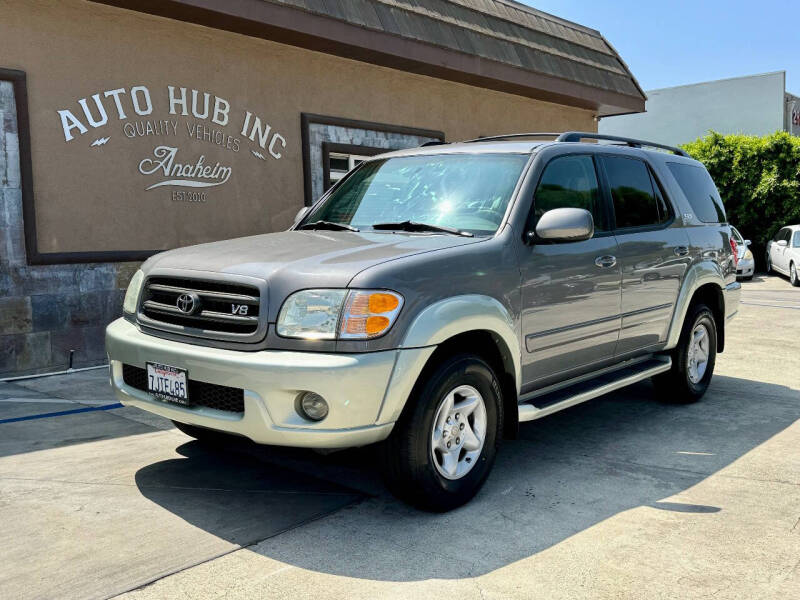 2002 Toyota Sequoia for sale at Auto Hub, Inc. in Anaheim CA