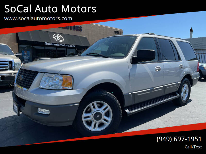 2003 Ford Expedition for sale at SoCal Auto Motors in Costa Mesa CA