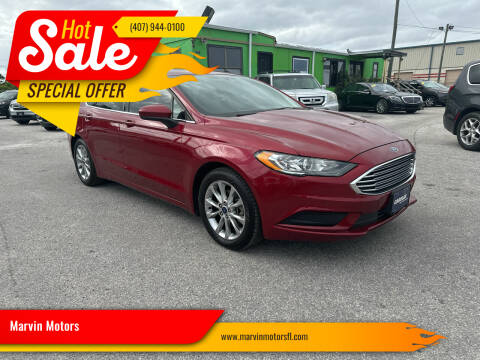 2017 Ford Fusion for sale at Marvin Motors in Kissimmee FL