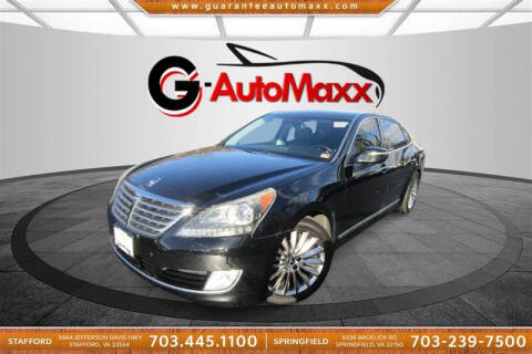 2014 Hyundai Equus for sale at Guarantee Automaxx in Stafford VA