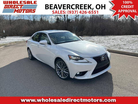 2015 Lexus IS 250 for sale at WHOLESALE DIRECT MOTORS in Beavercreek OH