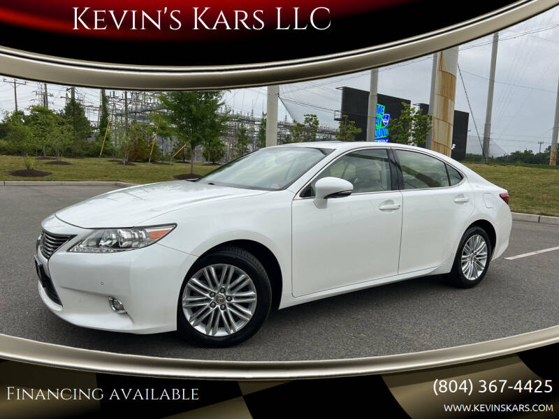 2014 Lexus ES 350 for sale at Kevin's Kars LLC in Richmond VA