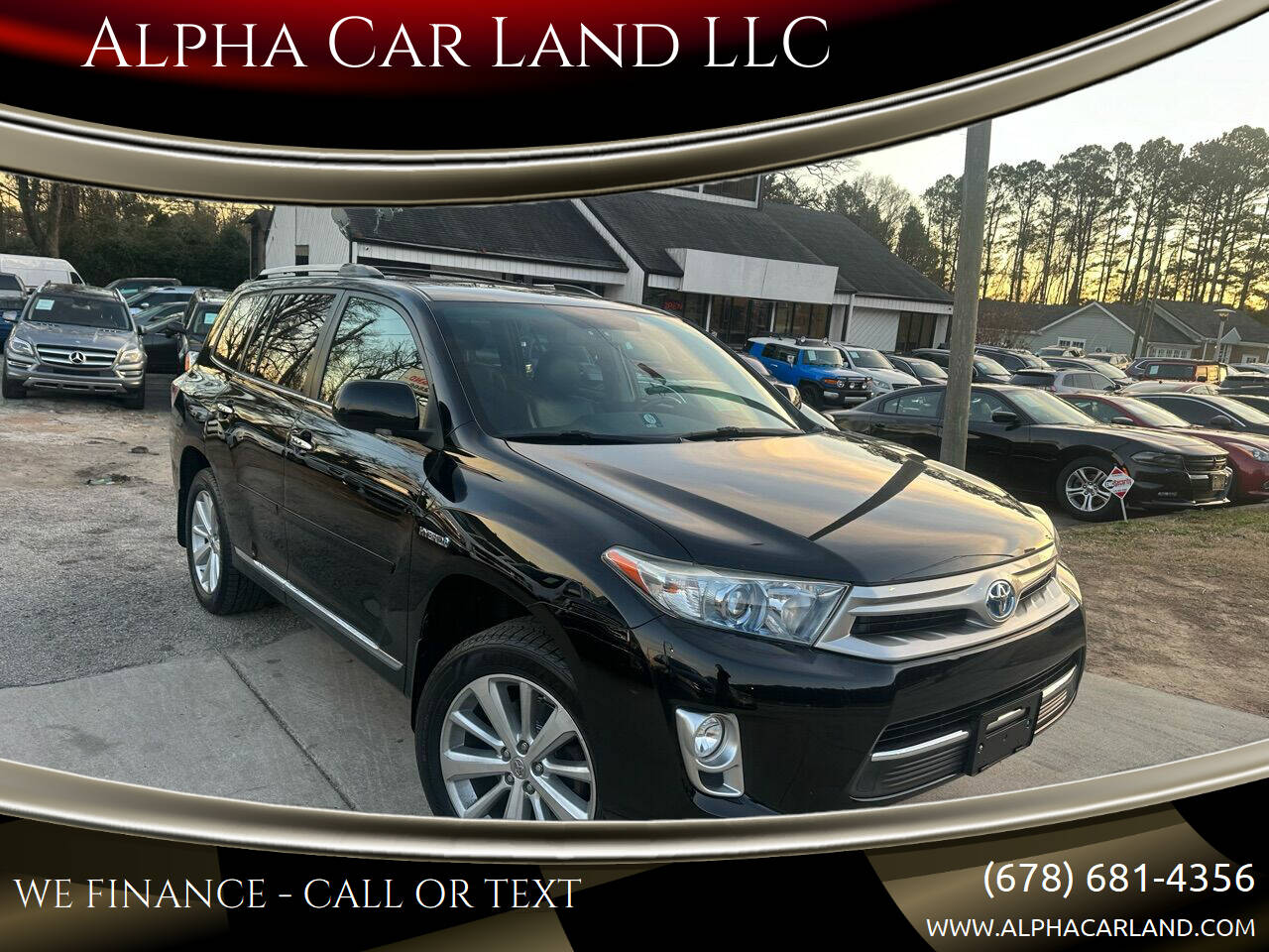 2012 toyota highlander hybrid for sale