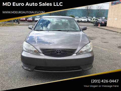 2005 Toyota Camry for sale at MD Euro Auto Sales LLC in Hasbrouck Heights NJ