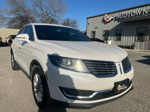 2016 Lincoln MKX for sale at Midtown Motor Company in San Antonio TX