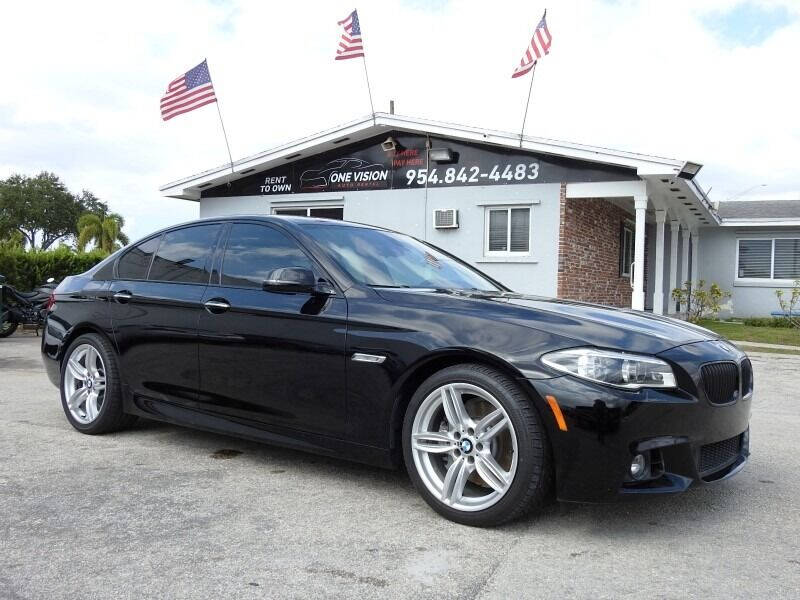 2015 BMW 5 Series for sale at One Vision Auto in Hollywood FL