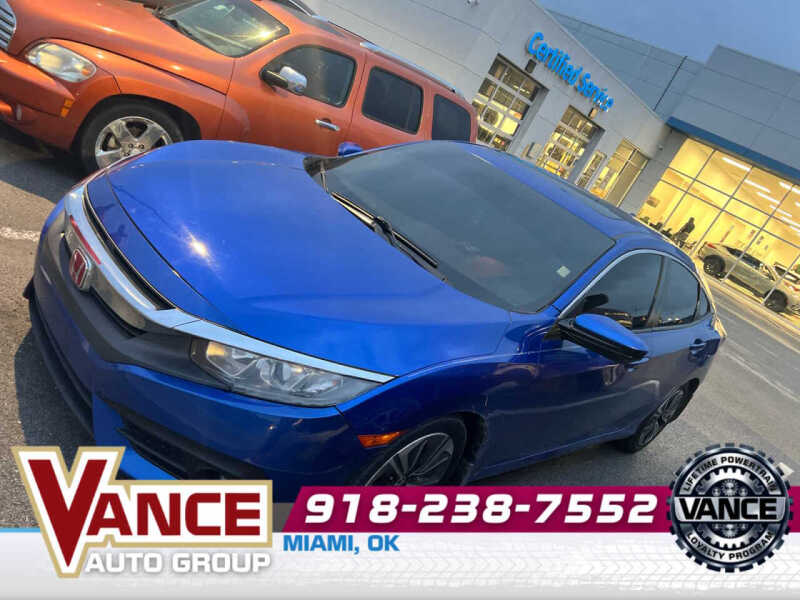 2016 Honda Civic for sale at Vance Fleet Services in Guthrie OK