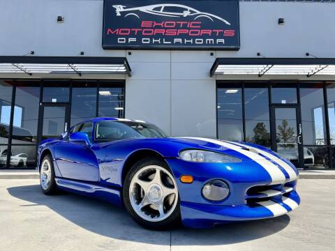1996 Dodge Viper for sale at Exotic Motorsports of Oklahoma in Edmond OK
