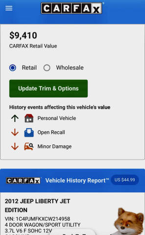 2012 Jeep Liberty Jet Edition