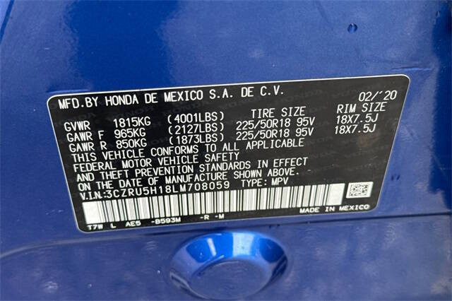 2020 Honda HR-V Sport