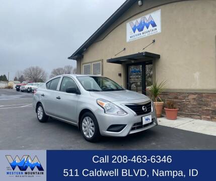 2015 Nissan Versa for sale at Western Mountain Bus & Auto Sales in Nampa ID