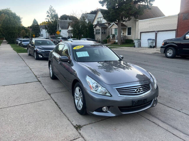 2012 INFINITI G37 Sedan for sale at Crown Motors in Milwaukee, WI