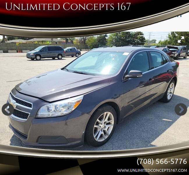 2013 Chevrolet Malibu for sale at Unlimited Concepts 167 in Hazel Crest IL