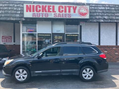 2010 Subaru Outback for sale at NICKEL CITY AUTO SALES in Lockport NY