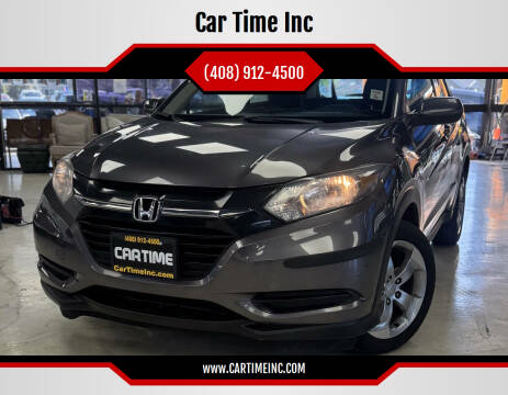 2016 Honda HR-V for sale at Car Time Inc in San Jose CA