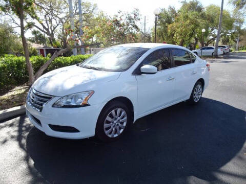 2015 Nissan Sentra for sale at DONNY MILLS AUTO SALES in Largo FL