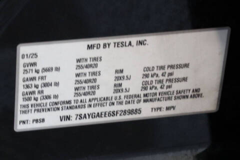 2025 Tesla Model Y Long Range