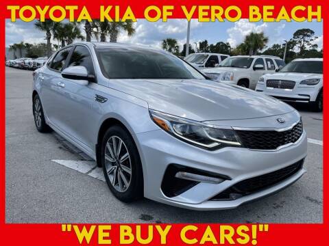 2019 Kia Optima for sale at PHIL SMITH AUTOMOTIVE GROUP - Toyota Kia of Vero Beach in Vero Beach FL