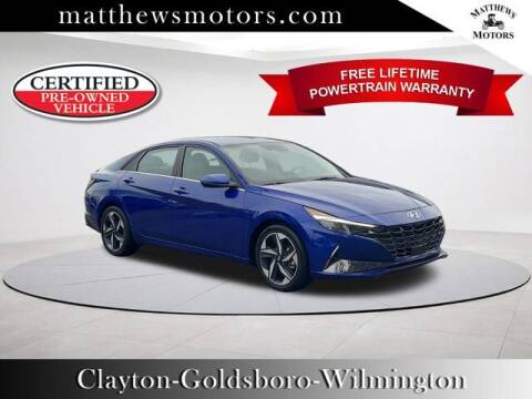 2021 Hyundai Elantra Hybrid for sale at Auto Finance of Raleigh in Raleigh NC