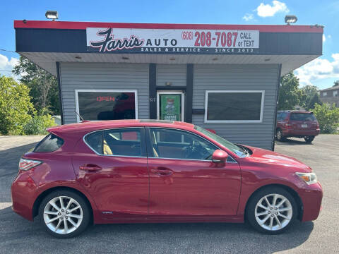 2012 Lexus CT 200h for sale at Farris Auto Stoughton in Stoughton WI