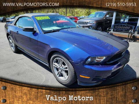 2012 Ford Mustang for sale at Valpo Motors in Valparaiso IN