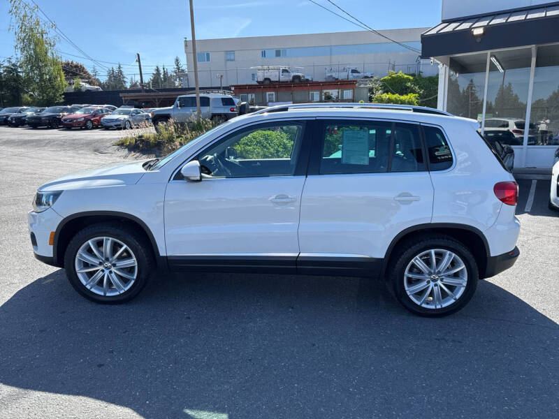 Used 2012 Volkswagen Tiguan SE with VIN WVGBV7AX8CW541163 for sale in Edmonds, WA