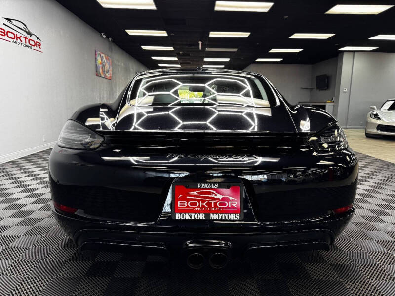 2018 Porsche 718 Cayman GTS