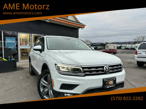 2019 Volkswagen Tiguan for sale at AME Motorz in Wilkes Barre PA