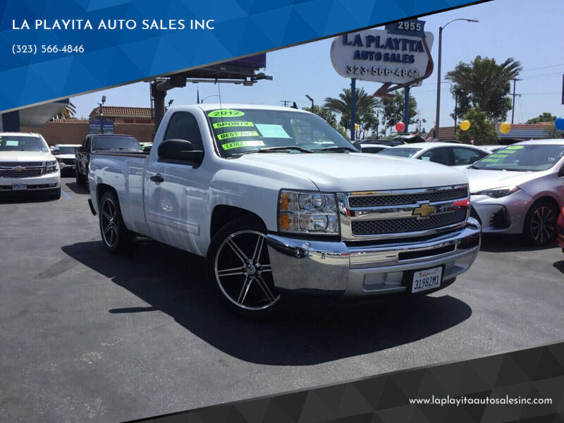 2012 Chevrolet Silverado 1500 for sale at LA PLAYITA AUTO SALES INC in South Gate CA