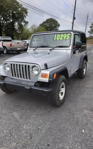 2005 Jeep Wrangler for sale at Mathews Used Cars, Inc. in Crawford GA