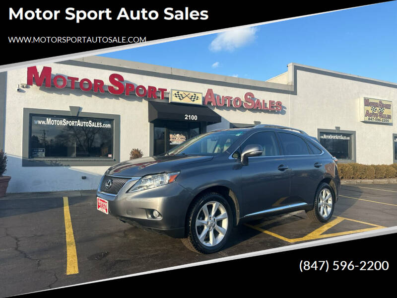 2012 Lexus RX 350 for sale at Motor Sport Auto Sales in Waukegan IL