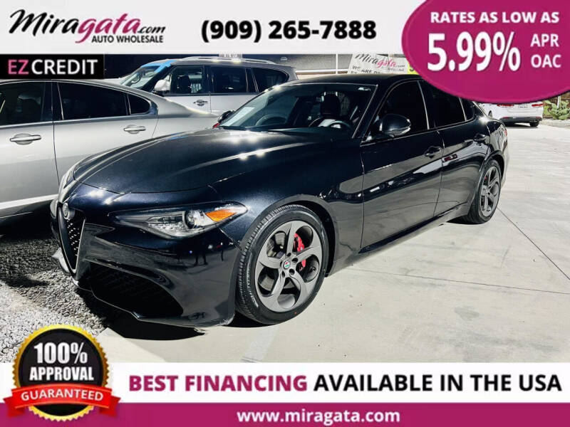 2017 Alfa Romeo Giulia for sale at Miragata Auto in Bloomington CA