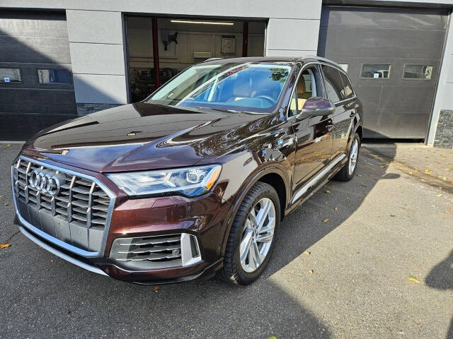 2020 Audi Q7 for sale at RENOS AUTO SALES LLC in Waterbury, CT