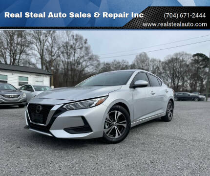 2023 Nissan Sentra for sale at Real Steal Auto Sales & Repair Inc in Gastonia NC