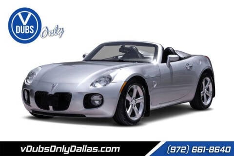 2007 Pontiac Solstice for sale at VDUBS ONLY in Plano TX