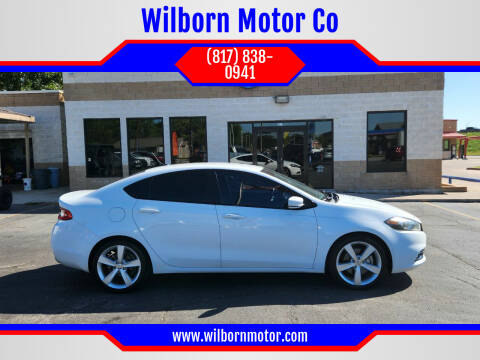 2014 Dodge Dart for sale at Wilborn Motor Co in Fort Worth TX