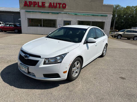 2013 Chevrolet Cruze for sale at Apple Auto in La Crescent MN