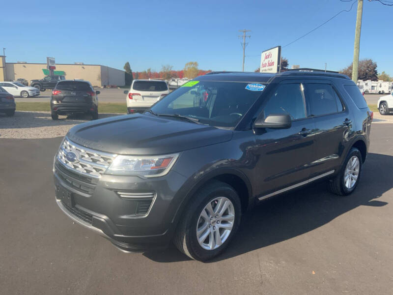 Used 2019 Ford Explorer XLT with VIN 1FM5K8DH7KGB09754 for sale in Traverse City, MI