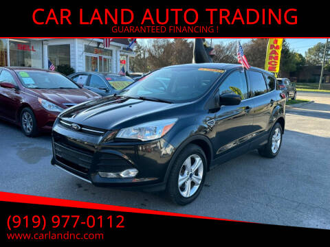 2015 Ford Escape for sale at CAR LAND  AUTO TRADING in Raleigh NC