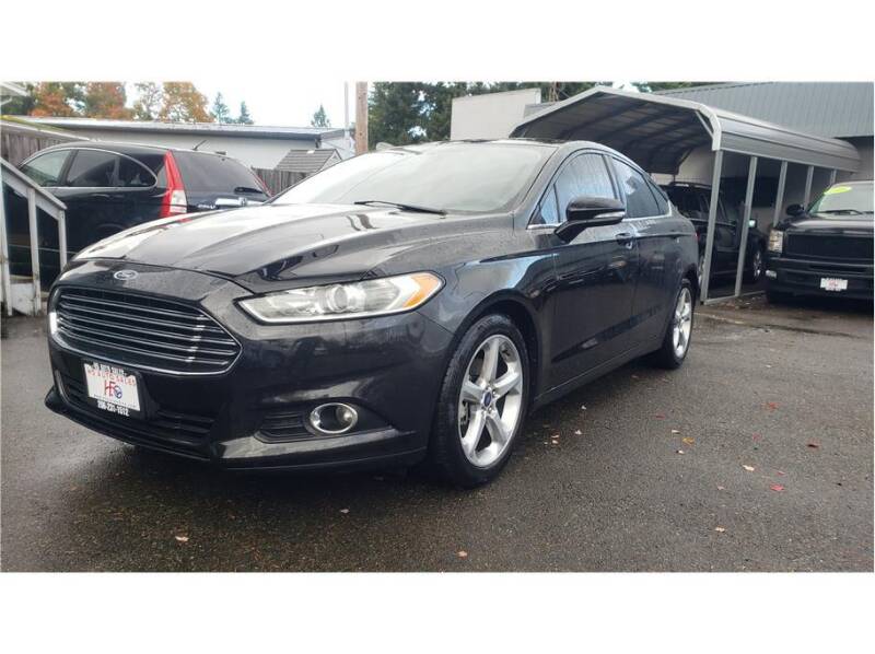 2015 Ford Fusion for sale at H5 AUTO SALES INC in Federal Way WA