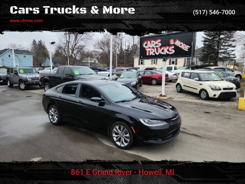 2015 Chrysler 200 for sale at Cars Trucks & More in Howell MI