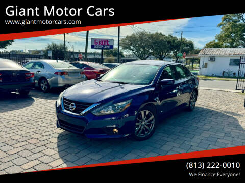 2018 Nissan Altima for sale at Giant Motor Cars in Tampa FL