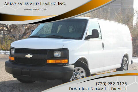 2012 Chevrolet Express for sale at Ariay Sales and Leasing Inc. - Pre Owned Storage Lot in Denver CO