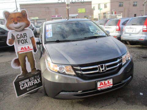 2014 Honda Odyssey for sale at ALL Luxury Cars in New Brunswick NJ