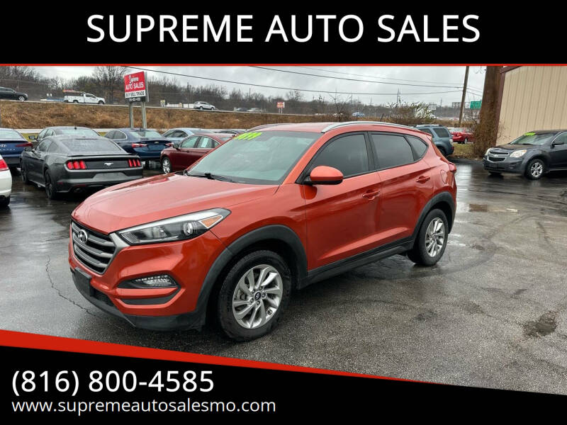 2016 Hyundai Tucson for sale at SUPREME AUTO SALES in Grandview MO