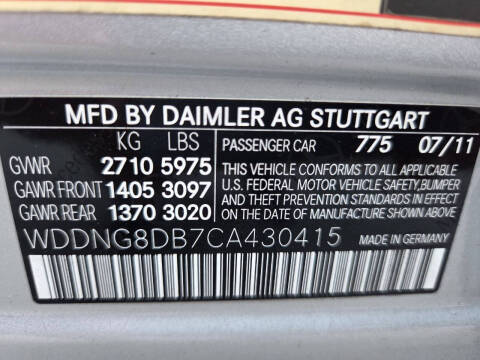 2012 Mercedes-Benz S-Class S 350 BlueTEC 4MATIC