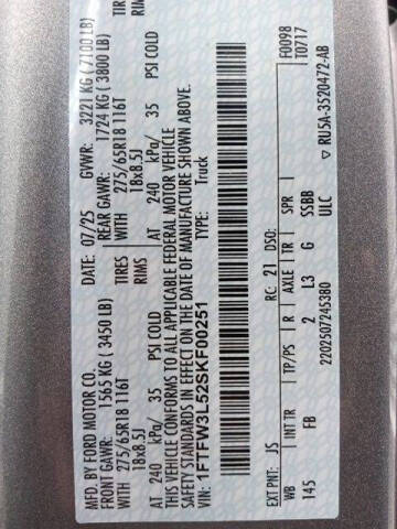 2025 Ford F-150