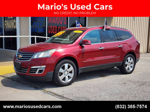 2013 Chevrolet Traverse for sale at Mario's Used Cars in Houston TX