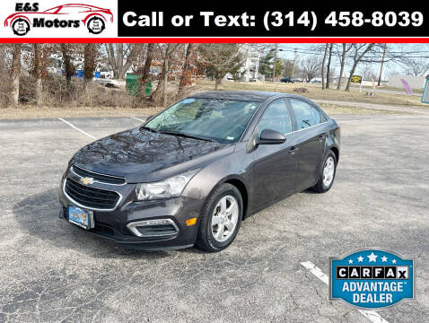 2015 Chevrolet Cruze for sale at E & S MOTORS in Imperial MO